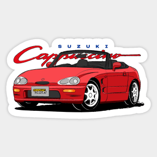 Suzuki Cappuccino Japanese Car A Sticker